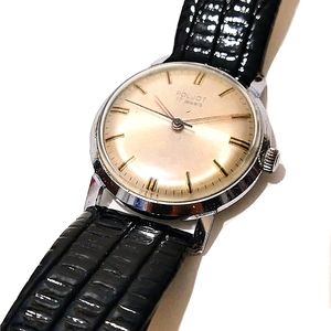 Vintage Black Dress Watch From UKRAINE